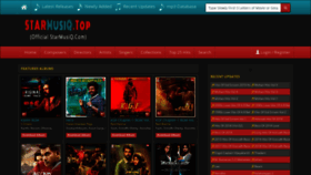 What Starmusiq.top website looked like in 2019 (6 years ago)