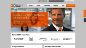 What Softwaredemo.de website looked like in 2019 (4 years ago)
