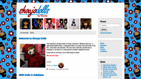 What Shoujodolls.com website looked like in 2019 (4 years ago)