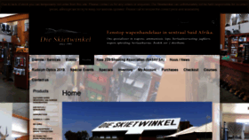 What Skietwinkel.com website looked like in 2019 (4 years ago)