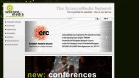 What Science-media.org website looked like in 2019 (4 years ago)