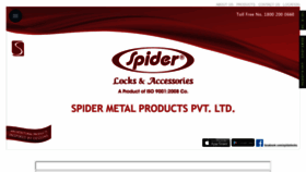What Spiderlocks.com website looked like in 2019 (4 years ago)