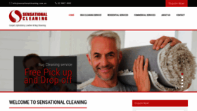 What Sensationalcarpetcleaning.com.au website looked like in 2019 (4 years ago)