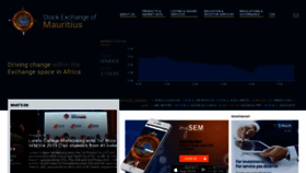 What Stockexchangeofmauritius.com website looked like in 2019 (4 years ago)