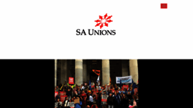 What Saunions.org.au website looked like in 2019 (4 years ago)