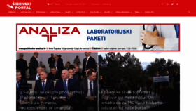 What Sibenskiportal.hr website looked like in 2019 (4 years ago)