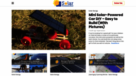 What Solarpoweredblog.com website looked like in 2019 (4 years ago)