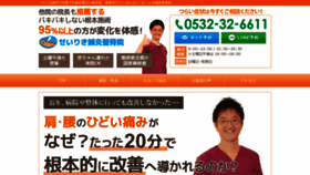 What Seiriki-seikotsu.jp website looked like in 2019 (4 years ago)