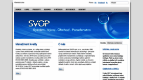 What Svop.eu website looked like in 2019 (4 years ago)