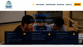 What Sriviswa.com website looked like in 2019 (4 years ago)