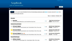 What Svipbook.com website looked like in 2019 (4 years ago)