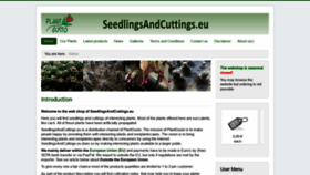 What Seedlingsandcuttings.eu website looked like in 2019 (4 years ago)