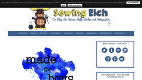What Sewing-elch.de website looked like in 2019 (4 years ago)