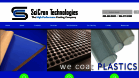 What Sctech.com website looked like in 2019 (4 years ago)
