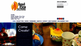 What Soulfireartstudio.com website looked like in 2019 (4 years ago)