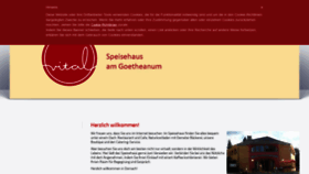 What Speisehaus.ch website looked like in 2019 (4 years ago)