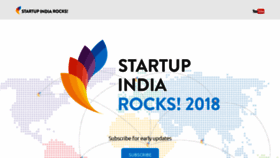 What Startupindia.rocks website looked like in 2019 (4 years ago)