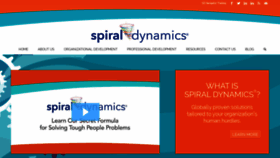 What Spiraldynamics.org website looked like in 2019 (4 years ago)