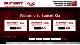 What Sunsetkia.com website looked like in 2019 (4 years ago)