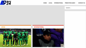 What Soccer24.co.zw website looked like in 2019 (4 years ago)