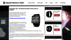 What Smartwatchtests.net website looked like in 2019 (4 years ago)