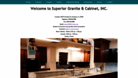 What Superiorgraniteandcabinet.com website looked like in 2019 (4 years ago)