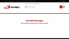 What Sanpablo.com.ni website looked like in 2019 (4 years ago)