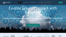 What Smartme.global website looked like in 2019 (4 years ago)