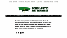 What Scholasticgrads.com website looked like in 2019 (4 years ago)