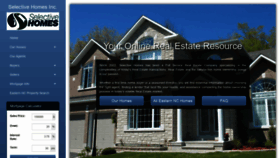 What Selectivehomesinc.com website looked like in 2019 (4 years ago)