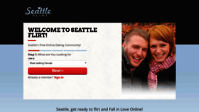 What Seattleflirt.com website looked like in 2019 (4 years ago)