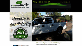 What Swiftgaragedoors.com website looked like in 2019 (4 years ago)