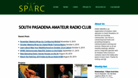What Southpasradio.org website looked like in 2019 (4 years ago)