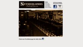 What Sutherlandschicago.com website looked like in 2019 (4 years ago)