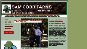What Samcobbfarms.com website looked like in 2019 (4 years ago)
