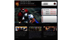 What Spartansportsbook.com website looked like in 2019 (4 years ago)