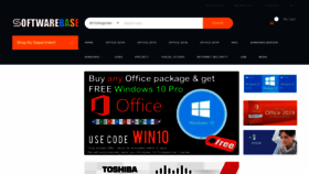 What Softwarebase.uk website looked like in 2019 (6 years ago)