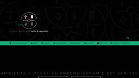 What Santoevangelho.com.br website looked like in 2019 (4 years ago)