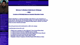 What Sadiqhasan.com website looked like in 2019 (5 years ago)