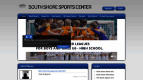 What Southshoresportscenter.com website looked like in 2019 (4 years ago)