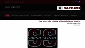 What Soundsepticservices.com website looked like in 2019 (4 years ago)