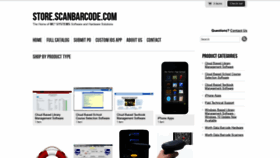 What Scanbarcode.com website looked like in 2019 (4 years ago)