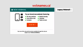 What Securemail.webnames.ca website looked like in 2019 (4 years ago)