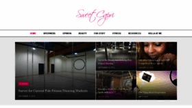 What Sweetcapri.com website looked like in 2019 (4 years ago)