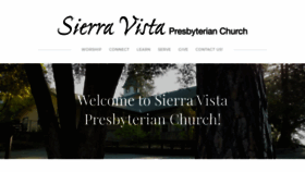 What Sierravistachurch.org website looked like in 2019 (4 years ago)