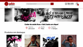 What Sabinvacinas.com.br website looked like in 2019 (4 years ago)