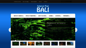 What Selamatpagibali.com website looked like in 2019 (4 years ago)