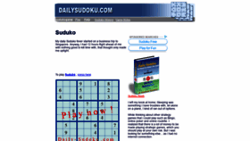 What Sudukogame.com website looked like in 2019 (4 years ago)