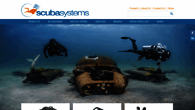 What Scubasystems.net website looked like in 2019 (4 years ago)