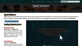 What Speed-reducers.org website looked like in 2019 (5 years ago)